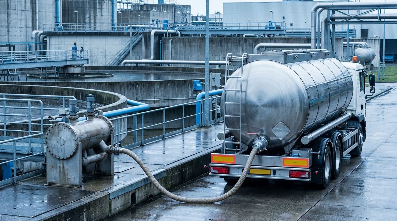 Tanker ile toptan dezenfektan teslimatı